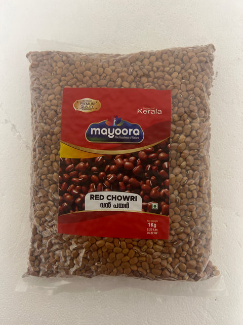 Mayoora Red Chori / Cow Peas (Kerala Vanpayar - 1 kg)