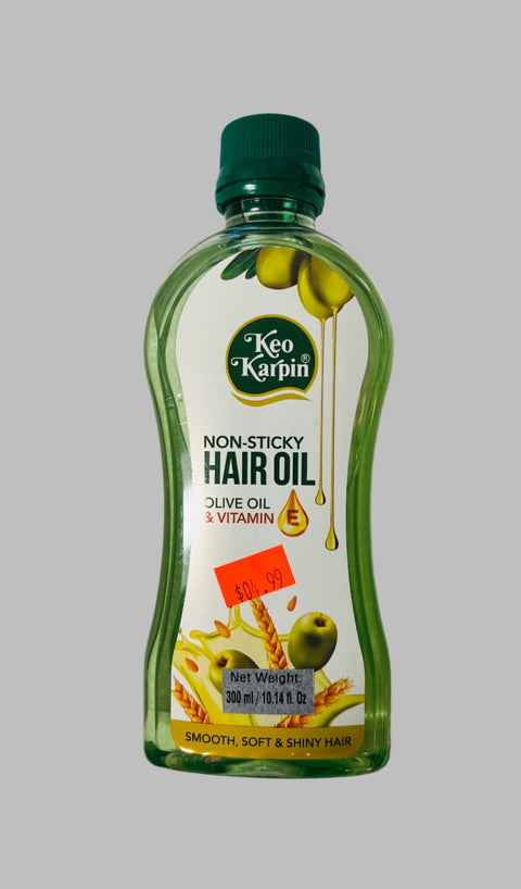Keo Karpin Non Sticky Hair Oil- Olive Oil & Vitamin
