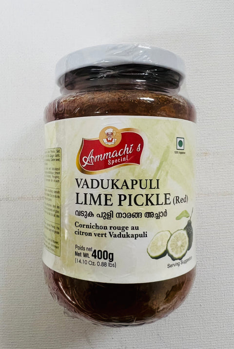 Ammachi's Vadukapuli Lime Pickle (400 g)