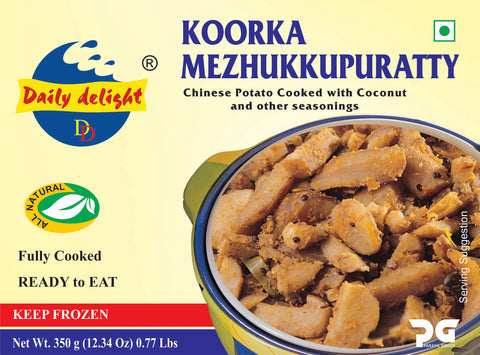 Daily Delight Koorka Mezhukkupuratty/ Chinese Potato Curry - 350 g
