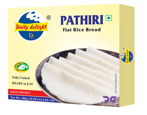 Daily Delight Pathiri / Ready to Eat (Frozen - 300 g)