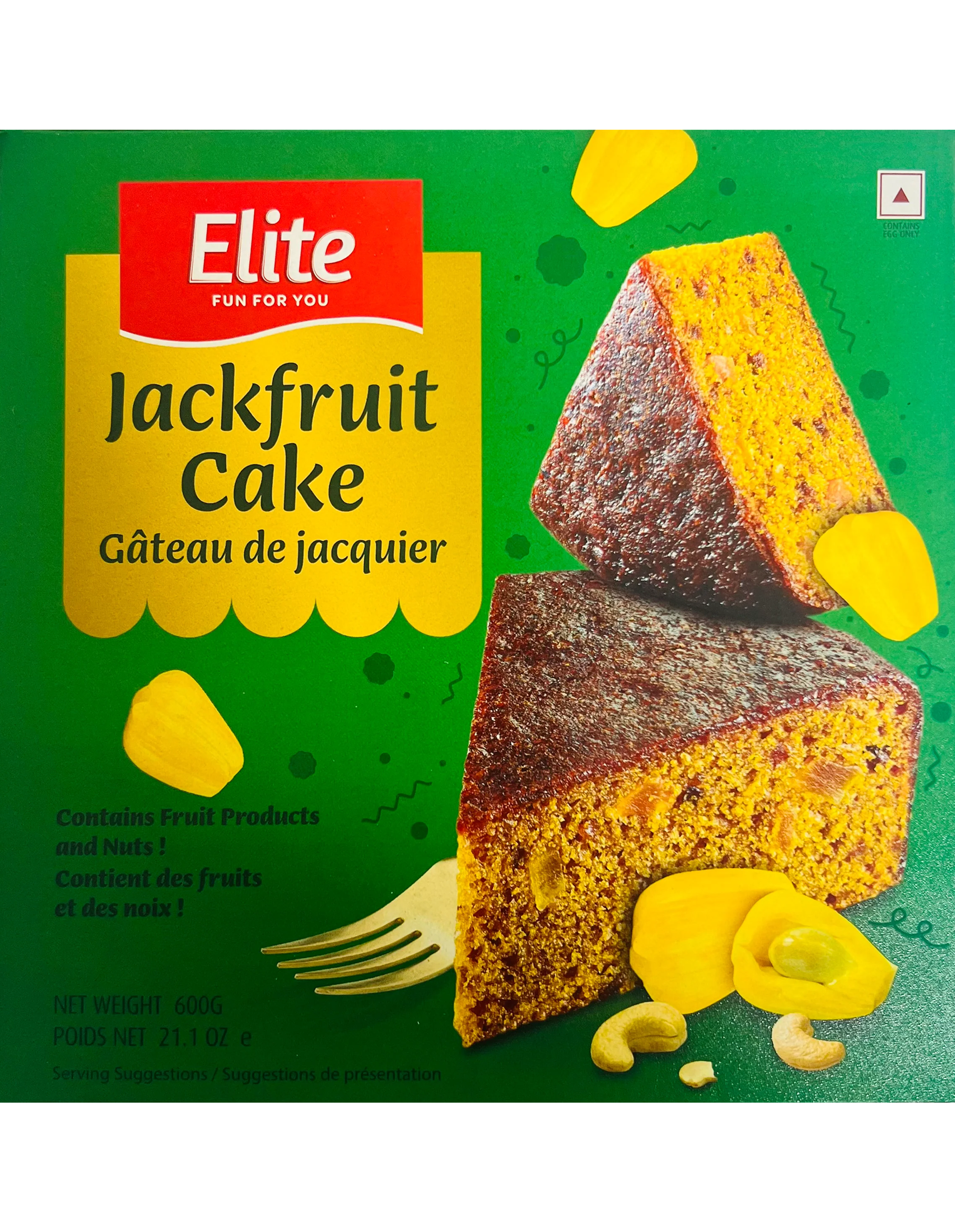 Elite Jackfruit Cake – 600 g – South Indian Grocery