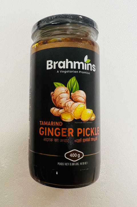 Brahmins Tamarind Ginger Pickle - Puli Inji (400 g)