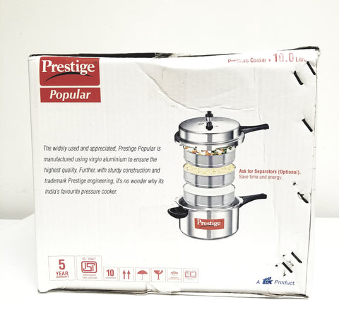 Prestige Pressure Cooker 10 Liters