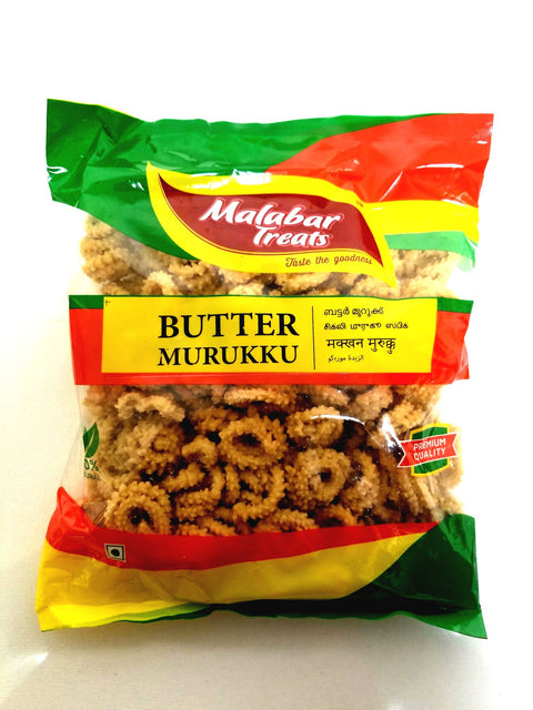 Malabar Treats Butter Murukku Value Pack (1 lb)