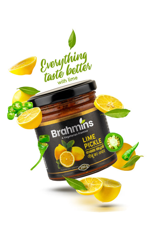 Brahmins Lime Pickle Red (400 g)