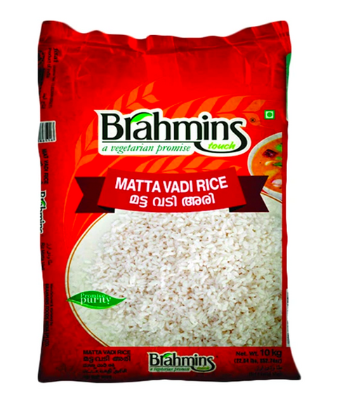 Brahmins Palakkadan  Matta Vadi Rice (10 kg) [STORE PICKUP ONLY]
