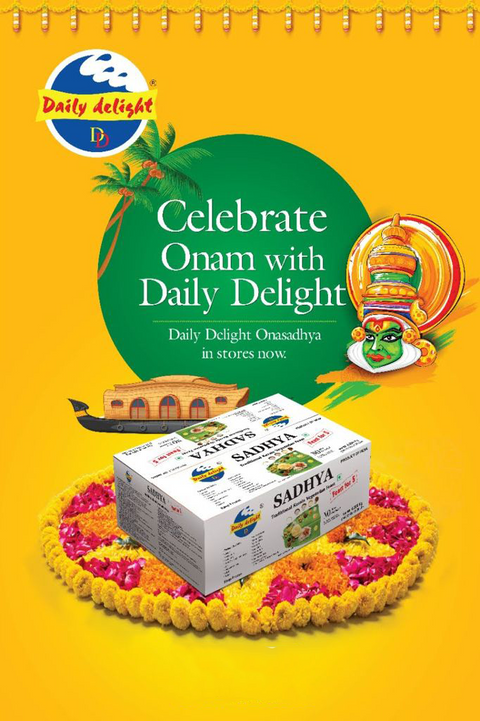Daily Delight's OnaSadhya - Feast for 5 (Frozen ~10 lbs)