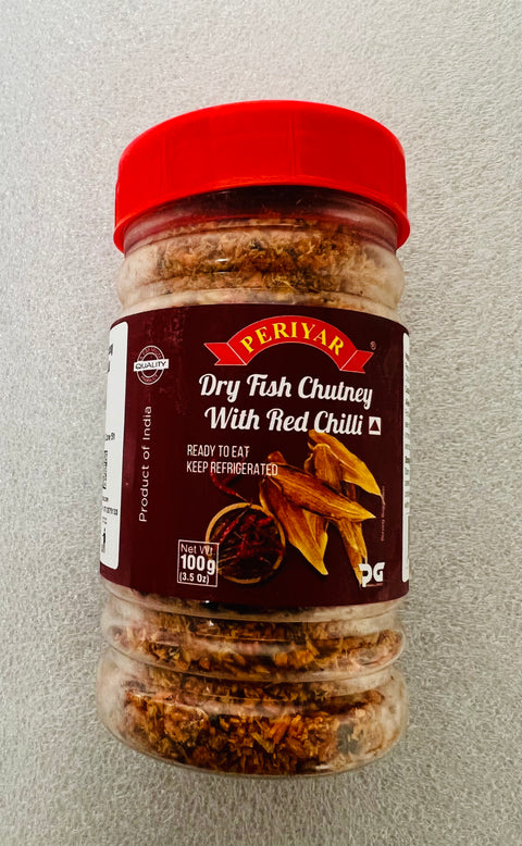Periyar Dry Fish Chutney w/ Red Chilli (100 g)