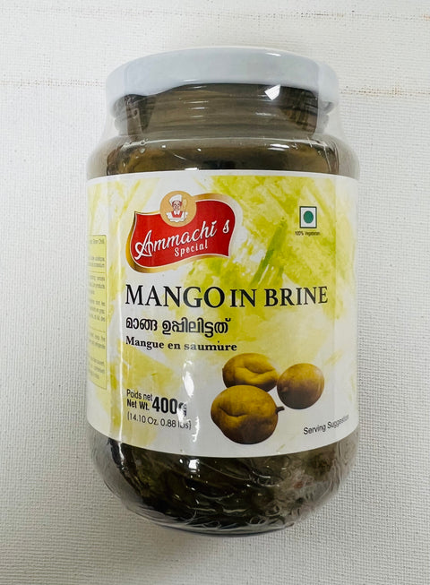 Ammachi's Mango In Brine / Uppu Manga (400 g)