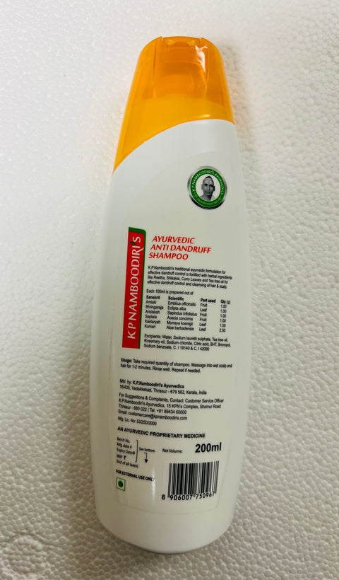 KPN Anti Dandruff  Shampoo -Ayurvedic Shampoo  200 ml