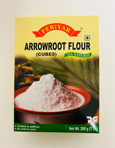 Periyar's  Arrow Root Flour (Cubes) -200 g