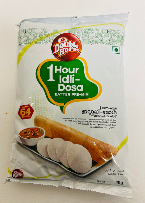 Double Horse Idli/Dosa 1 Hour Batter Pre-Mix -1 kg