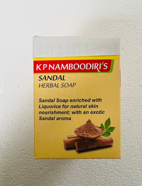 KPN Turmeric Herbal Soap - 4 Soaps 100 g Each (Promotional Price 4 Soaps At The price Of 3)
