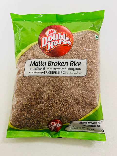 Double Horse Broken Matta Rice / Nurukari (1 kg)