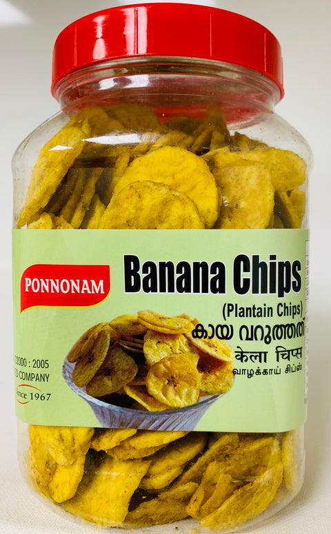 Ponnonam Banana Chips (300 g)