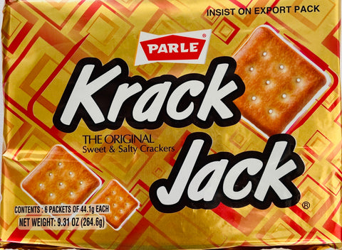 Parle Krack Jack 264.6 g - Value Pack