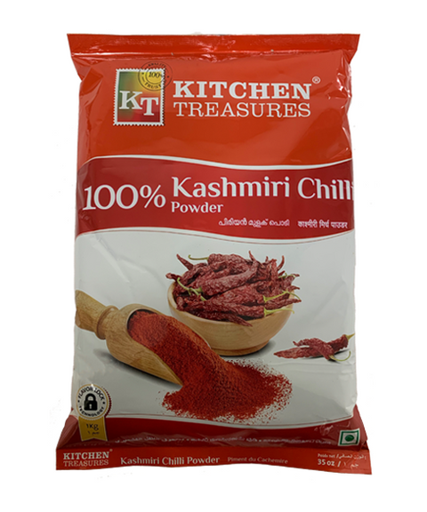 Kitchen Treasures Kashmiri Chilli Powder (Value Pack - 1 kg)