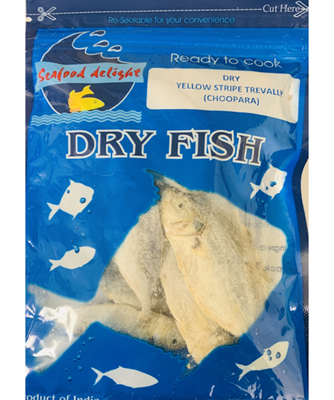 Dried Yellow Stripe Trevally Fish / Unakka Meen Choopara (100 g)