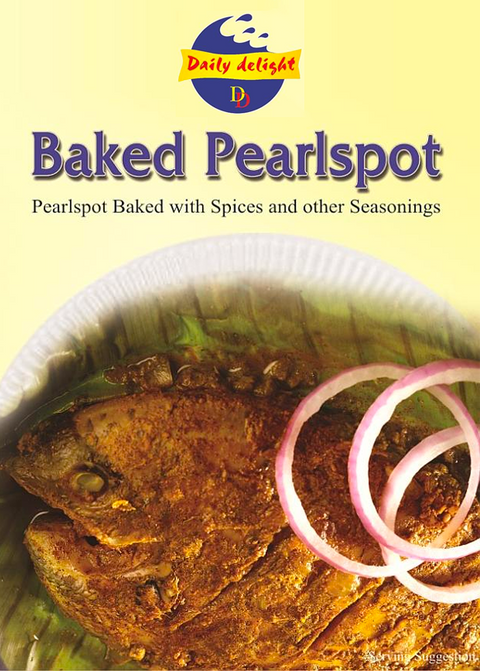 Daily Delight Baked Pearl Spot / Karimeen Pollichathu (Frozen)