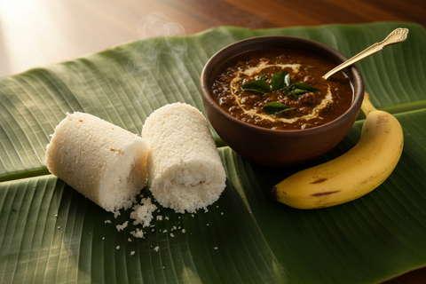 Puttu and Kadala Curry – Kerala’s Most Iconic Breakfast Duo
