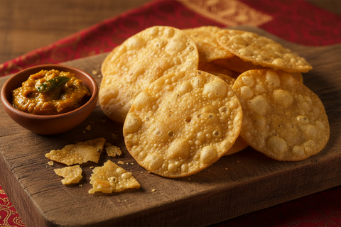 How to Make Kerala Pappadam at Home – Crispy, Golden & Authentic