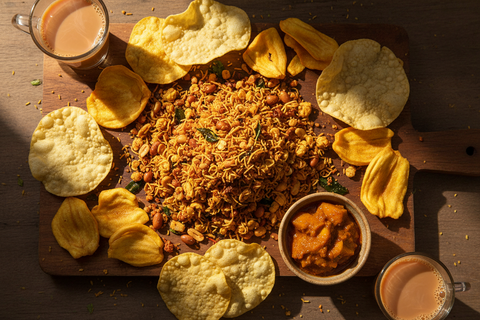 The Ultimate Kerala Snack Board – Mixture, Chips & More