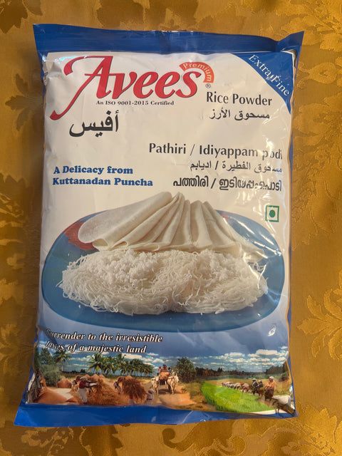 Avees Idiyappam Podi  White (1 kg)  Kuttanadan Famous Brand