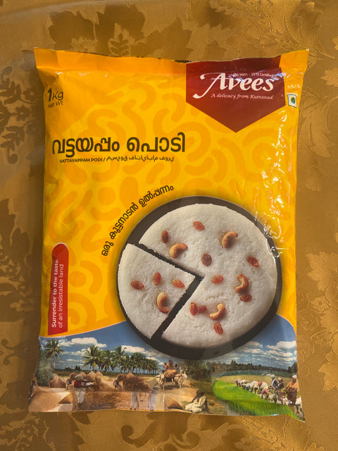Avees Vattayappam Podi (1 kg)  Kuttanadan Famous Brand