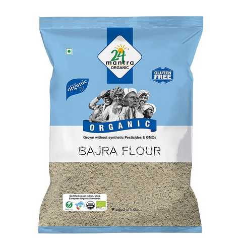 24 Mantra Organic Bajra (Pearl Millet) Flour – 2 lb