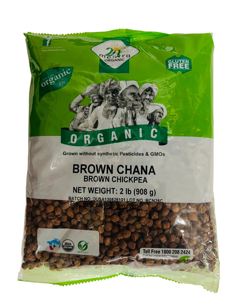 24 Mantra Organic Brown Chana – 2 lb