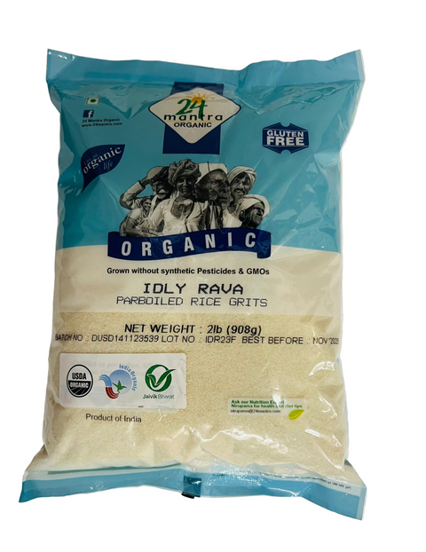 24 Mantra Organic Idly Rava – 2 lb