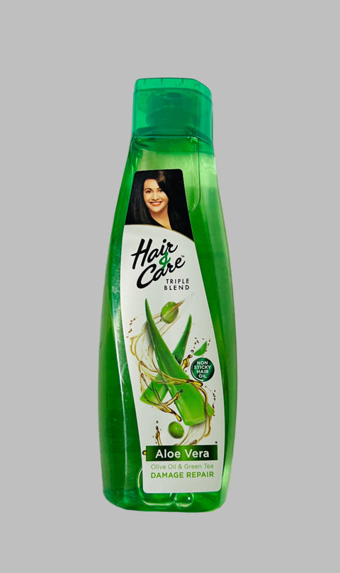 Hair & Care Damage Repair Hair Oil -Aloe Vera Olive Oil Green Tea