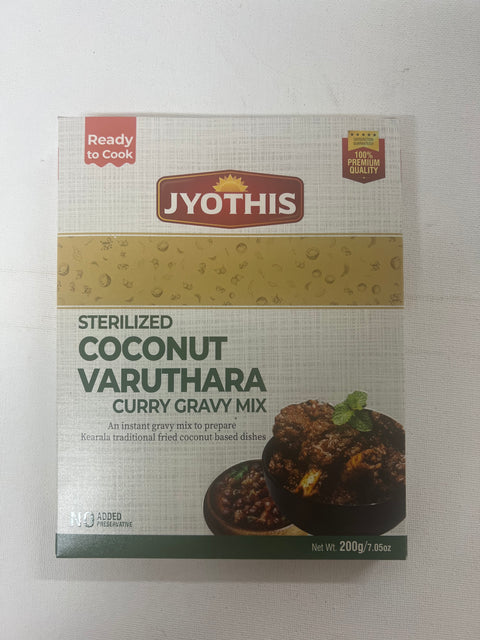 Jyothis Coconut Varuthara Curry Gravy Mix -200 g