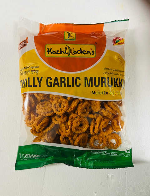 Kozhikoden's Chilli Garlic Murukku - Value Pack 400 g