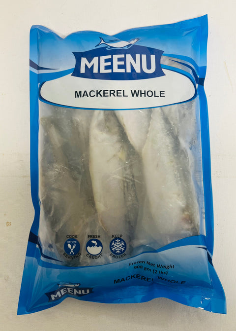 Meenu Mackerel/ Indian Ayala Whole (Frozen Fish - 2 lb)