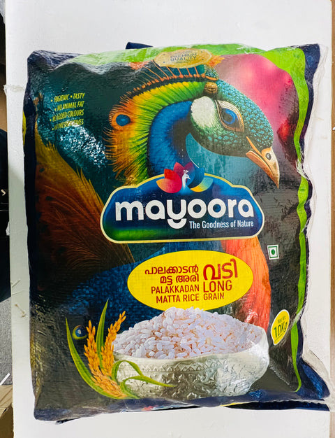 Mayoora Palakkadan Vadi Matta Rice (10 kg) [STORE PICKUP ONLY]