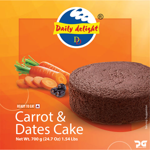 Daily Delight Carrot n' Dates  Cake (700 g)
