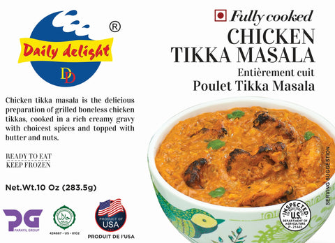 Delicious Delights Chicken Tikka Masala  (Frozen Curry)