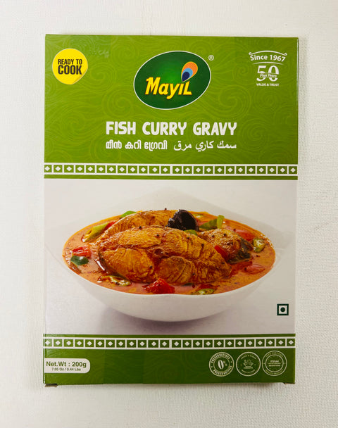 Mayil's Fish Curry Gravy - Ready to Cook  (200 g)
