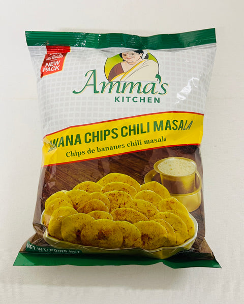 Amma's Kitchen Banana Chips Chilli Masala (285 g)