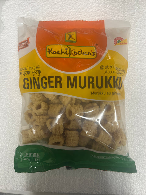 Kozhikoden's Ginger Murukku  - Value Pack 400 g