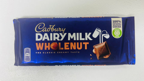 Cadbury Dairy Milk Whole nut -120 g