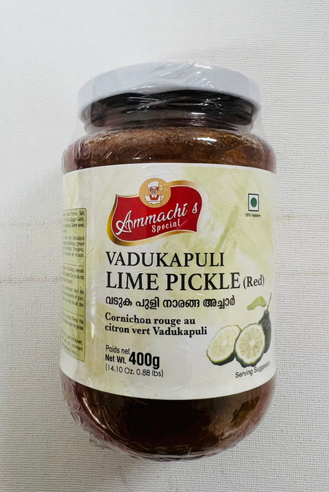 Ammachi's Vadukapuli Lime Pickle  (400 g)