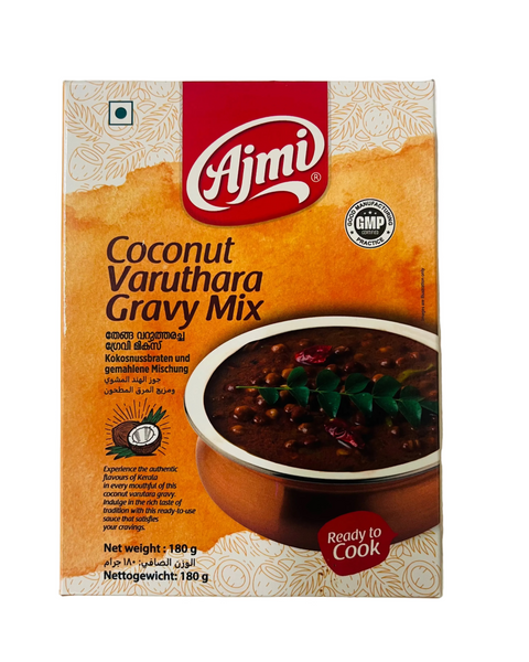 Ajmi Coconut Varuthara Gravy Mix – 180 g