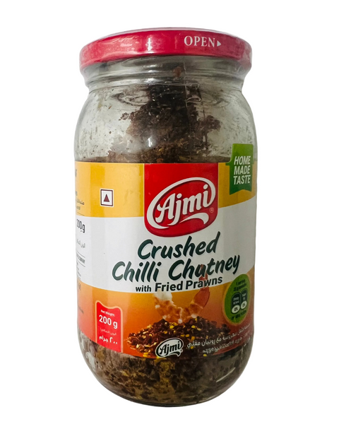 Ajmi Crushed Chilli Chutney w/ Fried Prawns – 200 g
