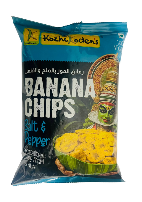 Kozhikoden’s Banana Chips (Salt & Pepper) – 200 g