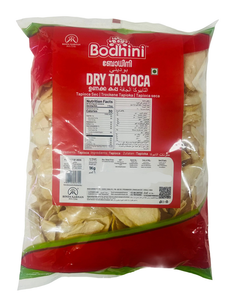 Bodhini Dried Tapioca (Kappa) – 1 kg