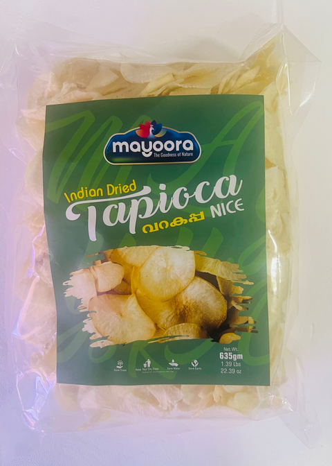Mayoora Dried Tapioca / Varakappa – 635 g