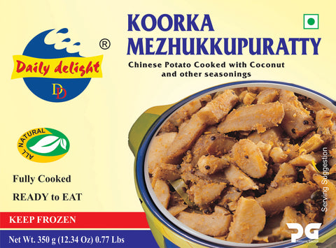 Daily Delight Koorkja Mezhukkupuratty/ Chinese Potato Curry - 350 g